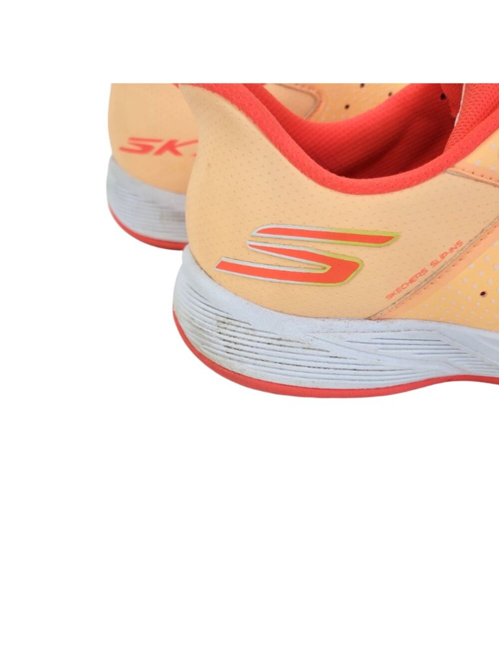 Skechers Women's Viper Court Pickle Ball Shoes Orange Sports Size 10 - Picture 8 of 8
